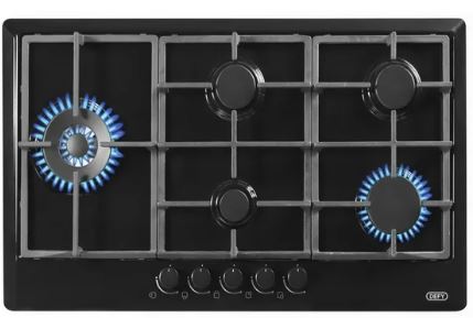 Defy 900 mm 5 Burner Gas Hob
